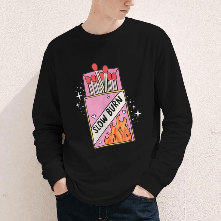 Slow Burn Book Trope Worth The Wait Love Takes Time Youth Long Sleeve Tee