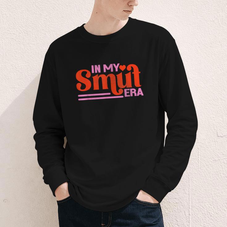 In My Smut Era Shirt Romance Novel Reader Book Reading Youth Long Sleeve Tee