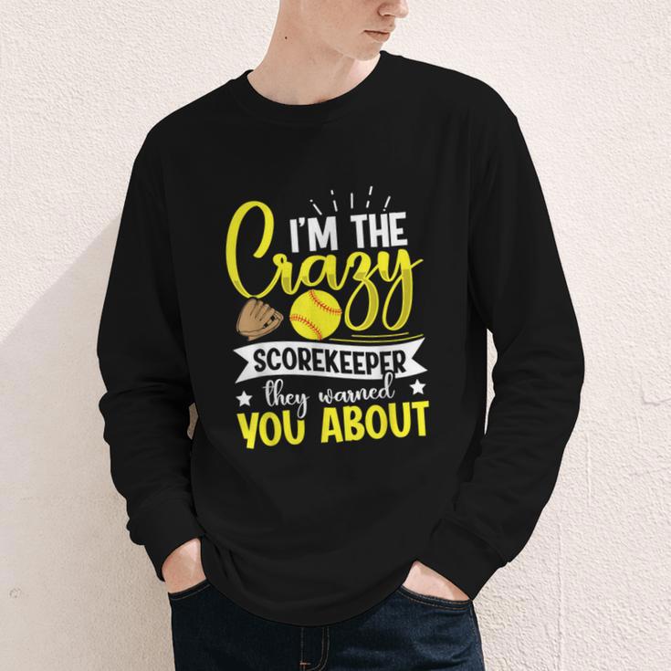 Softball Scorekeeper For a Score Book Keeper Youth Long Sleeve Tee Softball Scorekeeper For a Score Book Keeper Youth Long Sleeve Tee