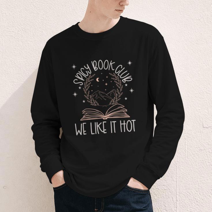 Spicy Book Club Dark Romance Lover Of Spicy Bookish Merch Youth Long Sleeve Tee