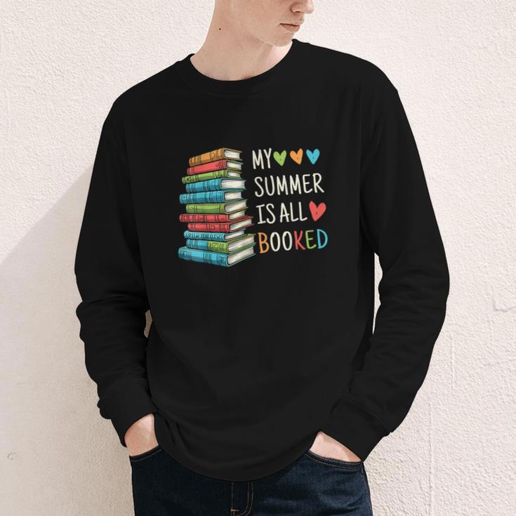 My Summer Is All Booked Book Reading Book Lover Youth Long Sleeve Tee My Summer Is All Booked Book Reading Book Lover Youth Long Sleeve Tee