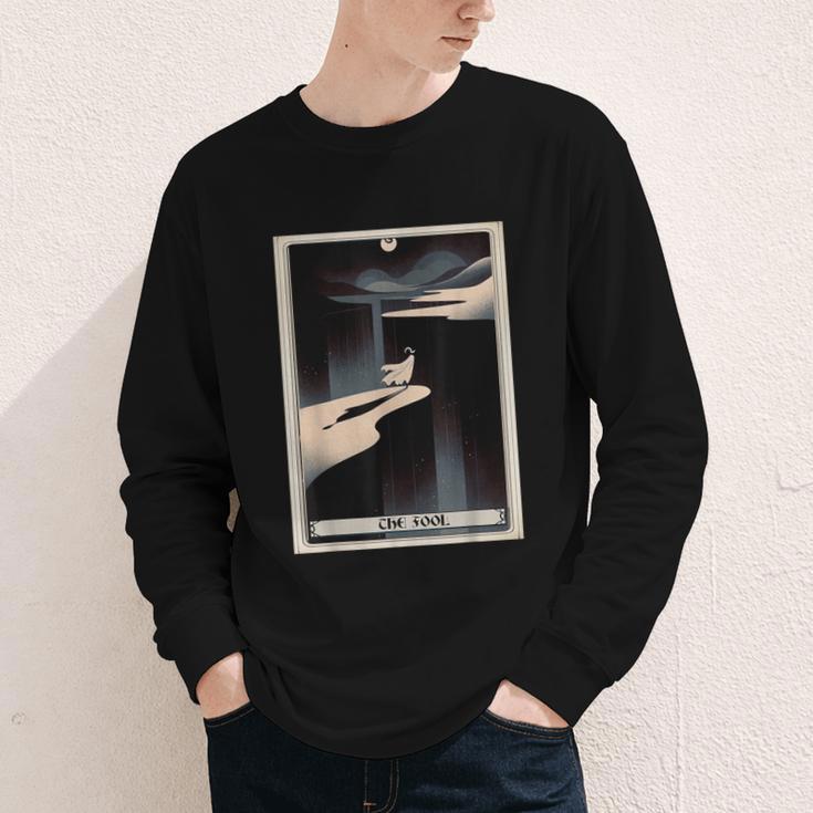 Tarot Cards Guide Book Esoteric Mysticism Clothing The Fool Tarot Card -Adults & Kids Small Short Sleeve Crew Neck Classic Fit Youth Long Sleeve Tee