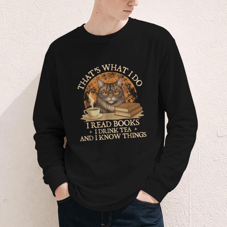 That’s What I Do I Read Books Reading Bookworm Reader Youth Long Sleeve Tee