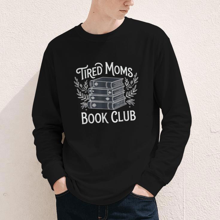 Tired Moms Book Club Youth Long Sleeve Tee