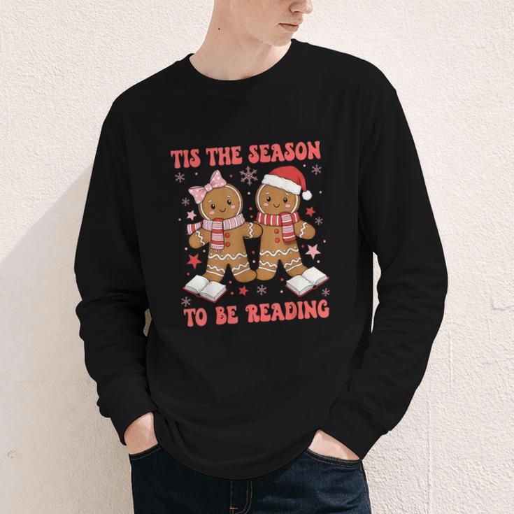 Tis The Season Reading Christmas Shirt Book Lovers Teacher Youth Long Sleeve Tee Tis The Season Reading Christmas Shirt Book Lovers Teacher Youth Long Sleeve Tee