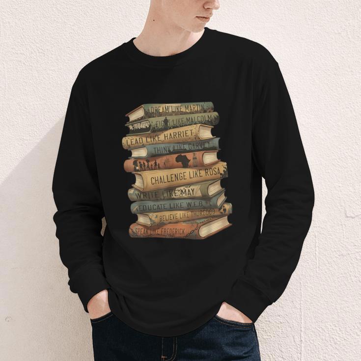History Books Dream Like Martin Quote Black History Mo Youth Long Sleeve Tee History Books Dream Like Martin Quote Black History Mo Youth Long Sleeve Tee