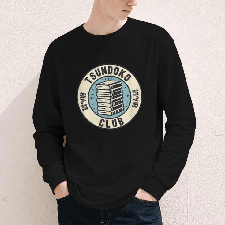 Tsundoku Club Book Lovers Bibliophile Booktok Reading Youth Long Sleeve Tee Tsundoku Club Book Lovers Bibliophile Booktok Reading Youth Long Sleeve Tee