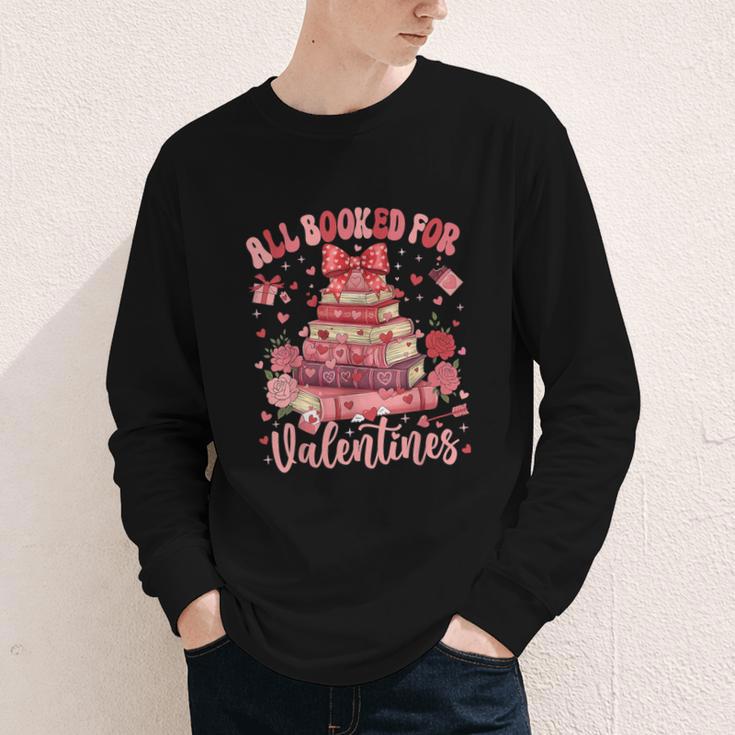 Valentine All Booked For Valentines Book Lovers Teacher Kid Youth Long Sleeve Tee Valentine All Booked For Valentines Book Lovers Teacher Kid Youth Long Sleeve Tee