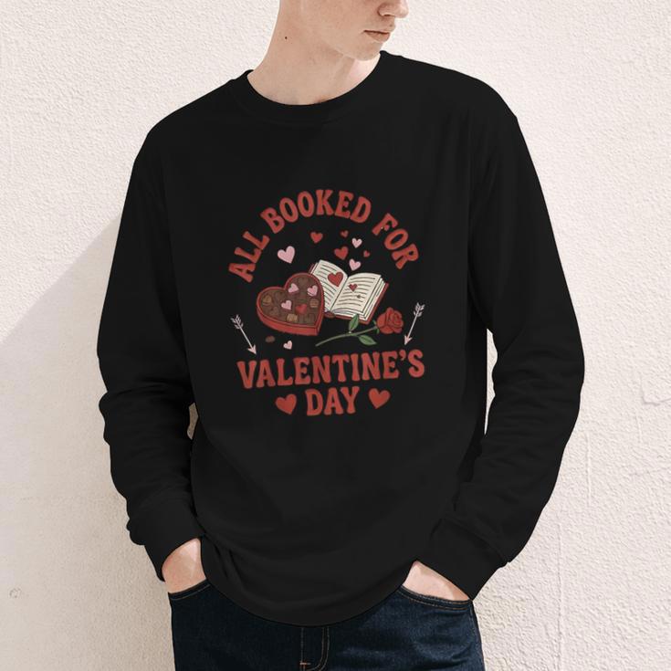 Valentines All Booked For Valentines Book Lover Girl Teacher Youth Long Sleeve Tee Valentines All Booked For Valentines Book Lover Girl Teacher Youth Long Sleeve Tee