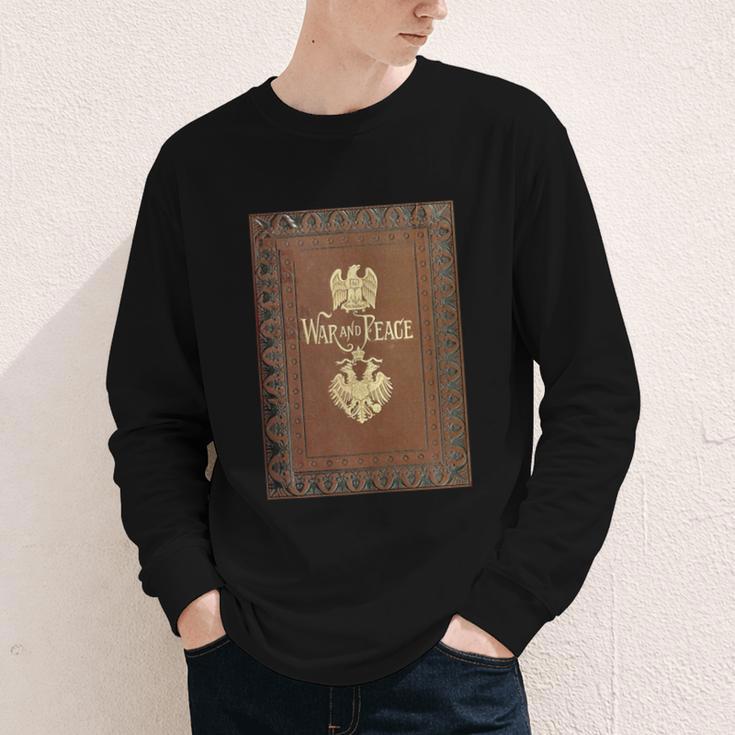 War And Peace Book Cover Youth Long Sleeve Tee