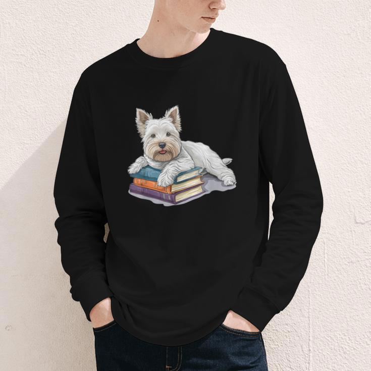 West Highland Terrier Books Dog Breed Westie Youth Long Sleeve Tee