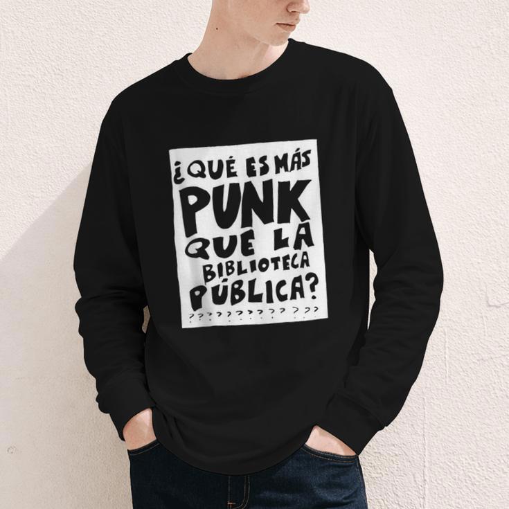What's More Punk Than The Public Library Book Lover Youth Long Sleeve Tee What's More Punk Than The Public Library Book Lover Youth Long Sleeve Tee