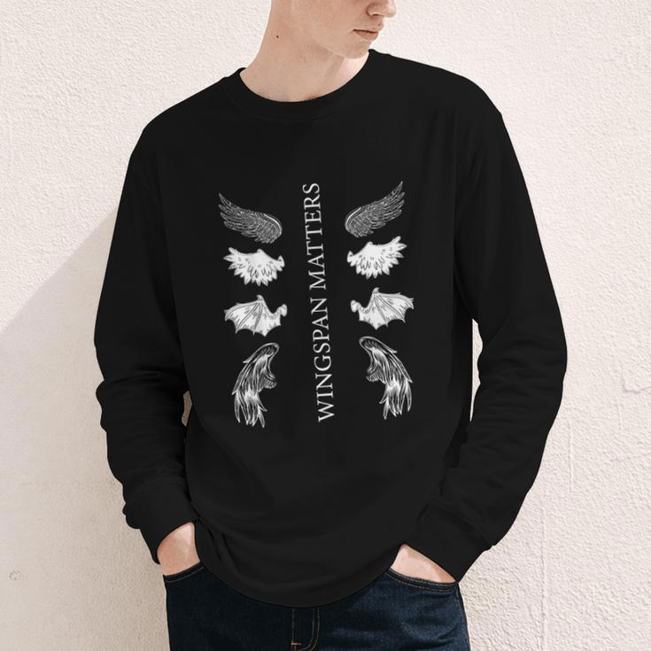 Wingspan Matters For Book Lover Youth Long Sleeve Tee Wingspan Matters For Book Lover Youth Long Sleeve Tee