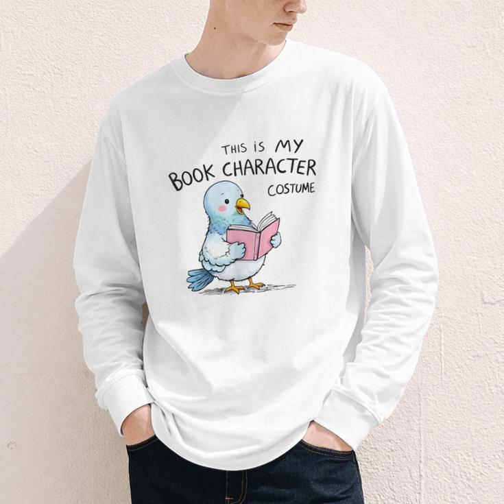 This Is My Book Character Costume I Pigeon Reading Tee Youth Long Sleeve Tee This Is My Book Character Costume I Pigeon Reading Tee Youth Long Sleeve Tee