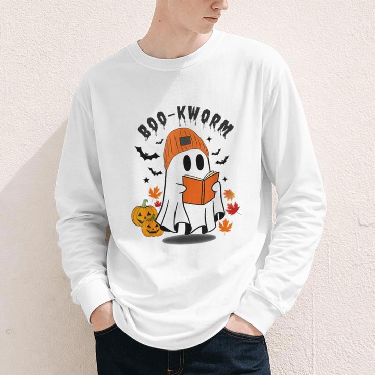 Book Worm Halloween Costume For Book Lovers Youth Long Sleeve Tee