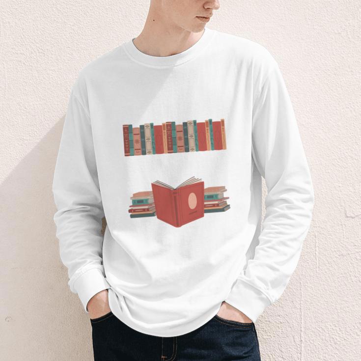 My Weekend Is All Booked Cute Book Reader Teacher Youth Long Sleeve Tee