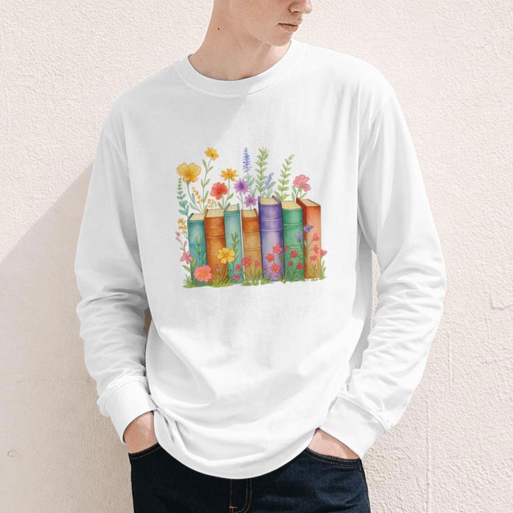 Booktrovert Book Reader Book Nerd Book Reading Lover Premium Tri-Blend Youth Long Sleeve Tee