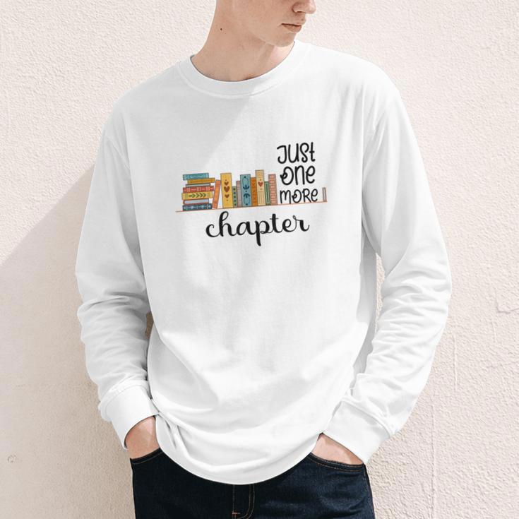 Bookworm Woman Reading Fiction Novels Library Book Store Youth Long Sleeve Tee
