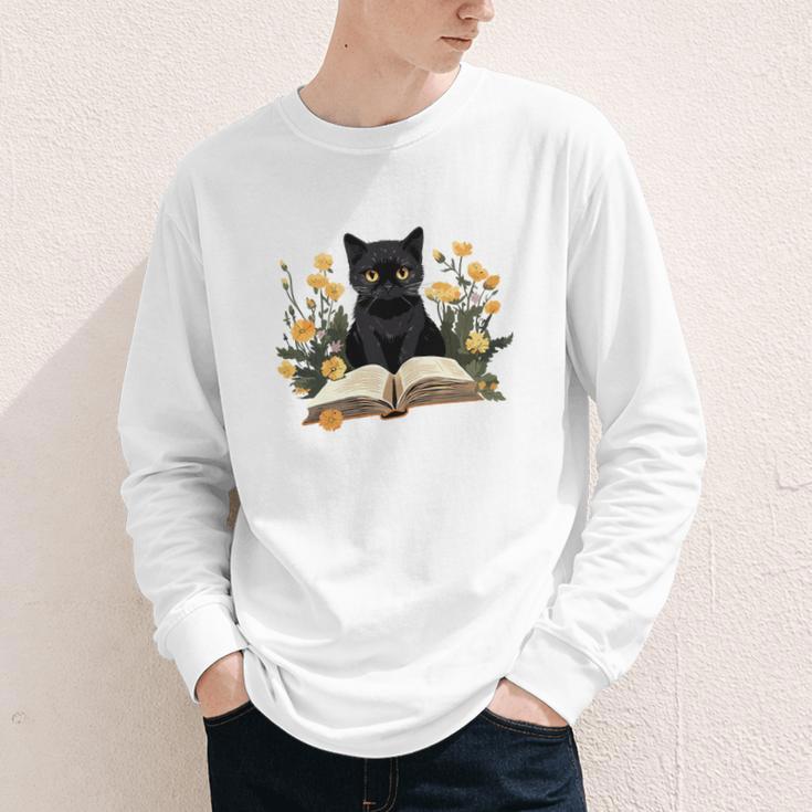 Cat Shirts For Women Book Lover Shirt Cute Cat And Book Premium Tri-Blend Youth Long Sleeve Tee Cat Shirts For Women Book Lover Shirt Cute Cat And Book Premium Tri-Blend Youth Long Sleeve Tee