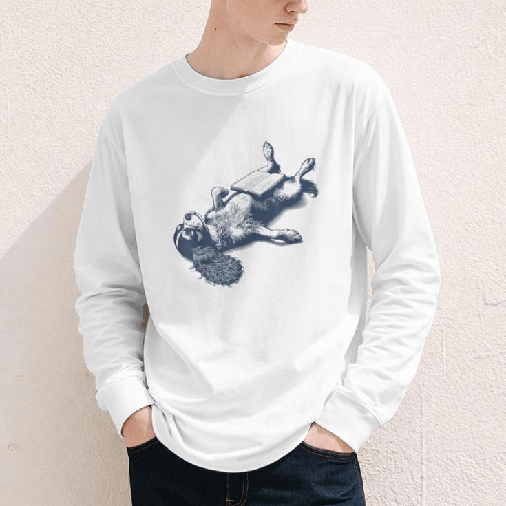 Cavalier King Charles Spaniel Book Nap Vintage Dog Mom Dad Youth Long Sleeve Tee Cavalier King Charles Spaniel Book Nap Vintage Dog Mom Dad Youth Long Sleeve Tee