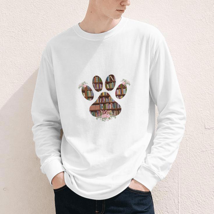 Easily Distracted By Dogs And Books Youth Long Sleeve Tee Easily Distracted By Dogs And Books Youth Long Sleeve Tee