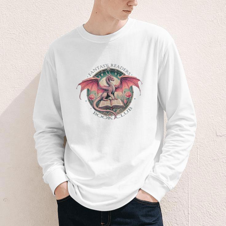 Fantasy Readers Book Club Fantasy Reader Youth Long Sleeve Tee