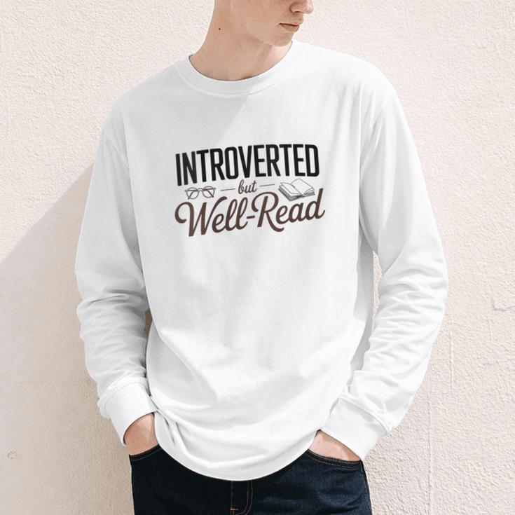 Introverted But Well-Read Book Lover Youth Long Sleeve Tee Introverted But Well-Read Book Lover Youth Long Sleeve Tee