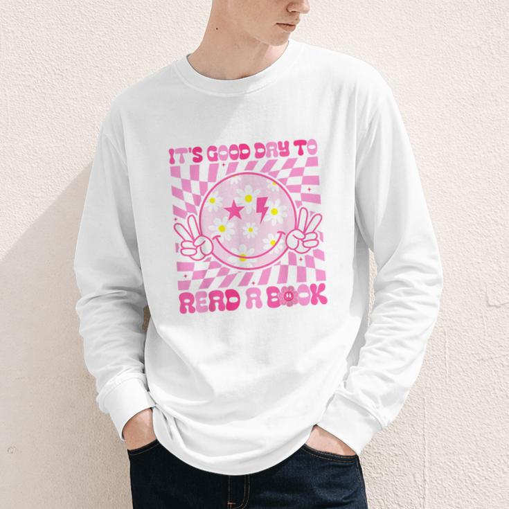 It's Good Day To Read Book Library Reading Lovers Youth Long Sleeve Tee It's Good Day To Read Book Library Reading Lovers Youth Long Sleeve Tee