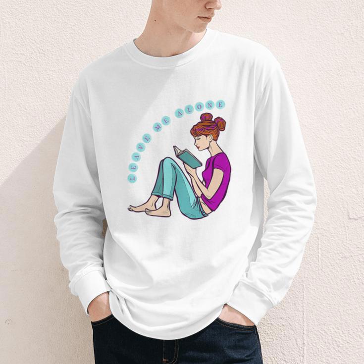 Leave Me Alone I'm Reading a Book For Bookworms Premium Tri-Blend Youth Long Sleeve Tee Leave Me Alone I'm Reading a Book For Bookworms Premium Tri-Blend Youth Long Sleeve Tee