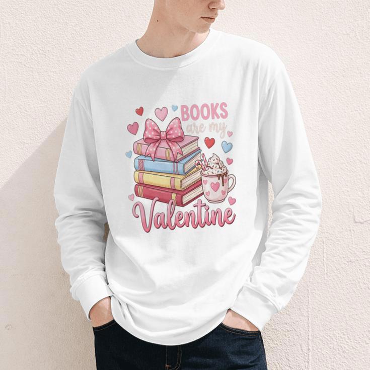 Librarian Books Are My Valentine Teacher Valentines Teach Youth Long Sleeve Tee Librarian Books Are My Valentine Teacher Valentines Teach Youth Long Sleeve Tee