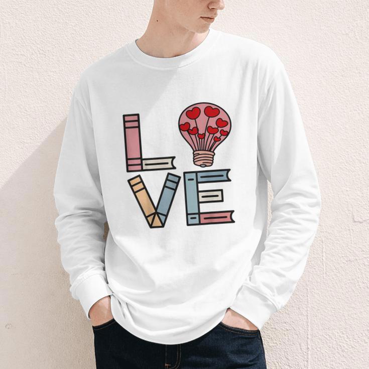 Love Books Reading Youth Long Sleeve Tee