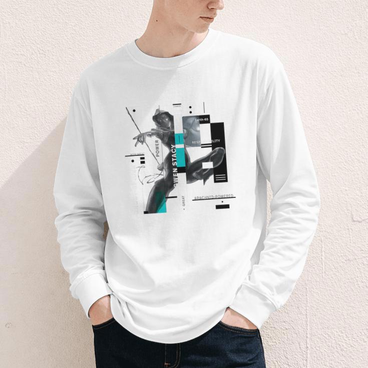 Marvel Spider-Man Gwen Stacy Responsibility Book Covers Youth Long Sleeve Tee