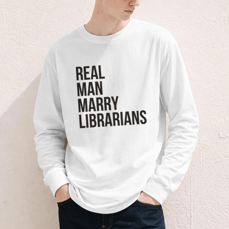 Real Men Marry Librarians – Book Lover Husband Youth Long Sleeve Tee Real Men Marry Librarians – Book Lover Husband Youth Long Sleeve Tee