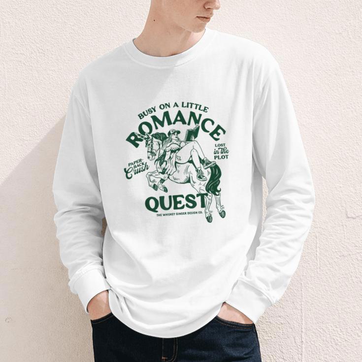 Romance Novel Smut Book Lover Bookish Bibliophile Youth Long Sleeve Tee