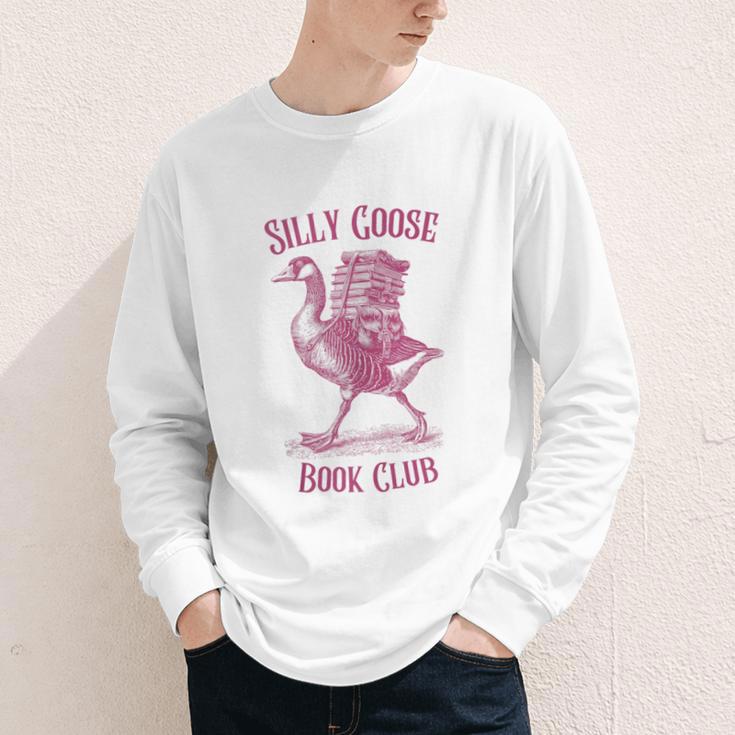 Silly Goose Book Club Youth Long Sleeve Tee