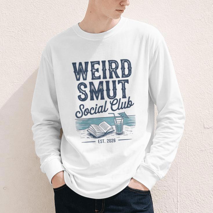 Spicy Romance Book Reader Fan Weird Smut Social Club Youth Long Sleeve Tee Spicy Romance Book Reader Fan Weird Smut Social Club Youth Long Sleeve Tee