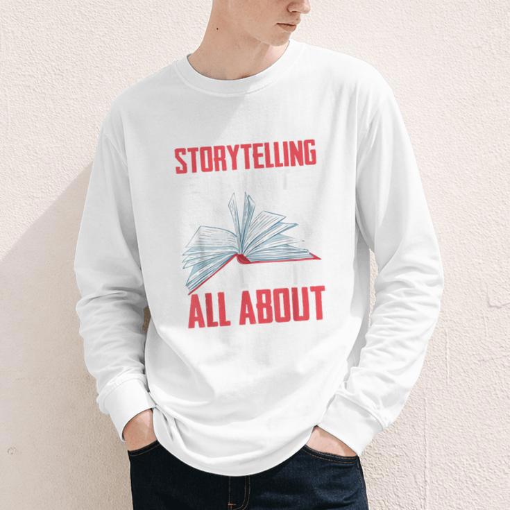 Storytelling Is What Life Is All About Book Youth Long Sleeve Tee Storytelling Is What Life Is All About Book Youth Long Sleeve Tee
