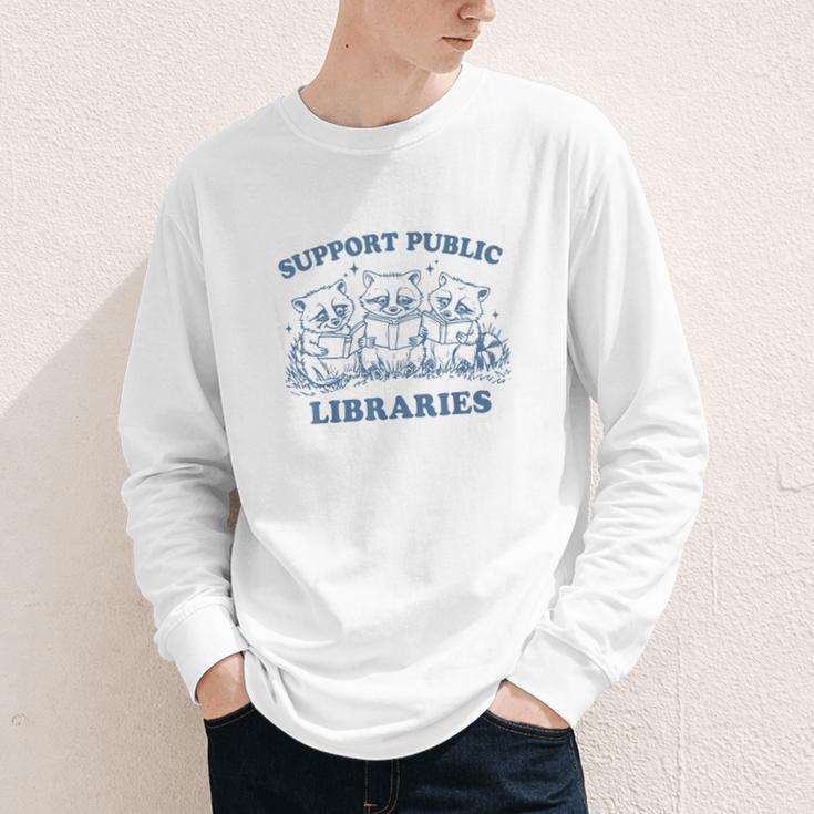 Support Your Local Library Read Banned Books Librarian Youth Long Sleeve Tee Support Your Local Library Read Banned Books Librarian Youth Long Sleeve Tee