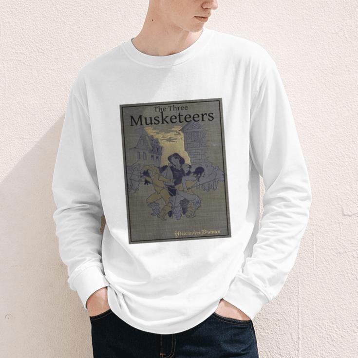 The Three Musketeers Book Cover Youth Long Sleeve Tee The Three Musketeers Book Cover Youth Long Sleeve Tee