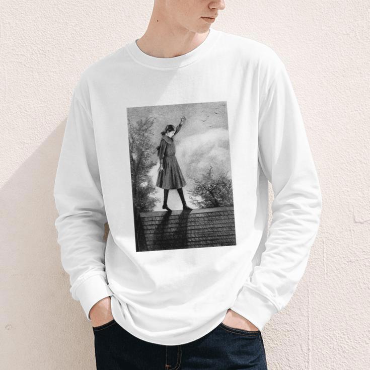 Vintage Anne Of Green Gables -Roof Scene From Book Premium Tri-Blend T-Shirt Youth Long Sleeve Tee Vintage Anne Of Green Gables -Roof Scene From Book Premium Tri-Blend T-Shirt Youth Long Sleeve Tee