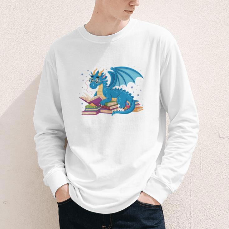 In A World Full Of Bookworms Be A Book Dragon Youth Long Sleeve Tee In A World Full Of Bookworms Be A Book Dragon Youth Long Sleeve Tee