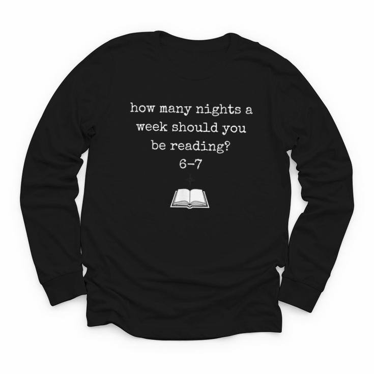67 Meme Book Lover & Reading Humor Bookworms Slang Youth Long Sleeve Tee