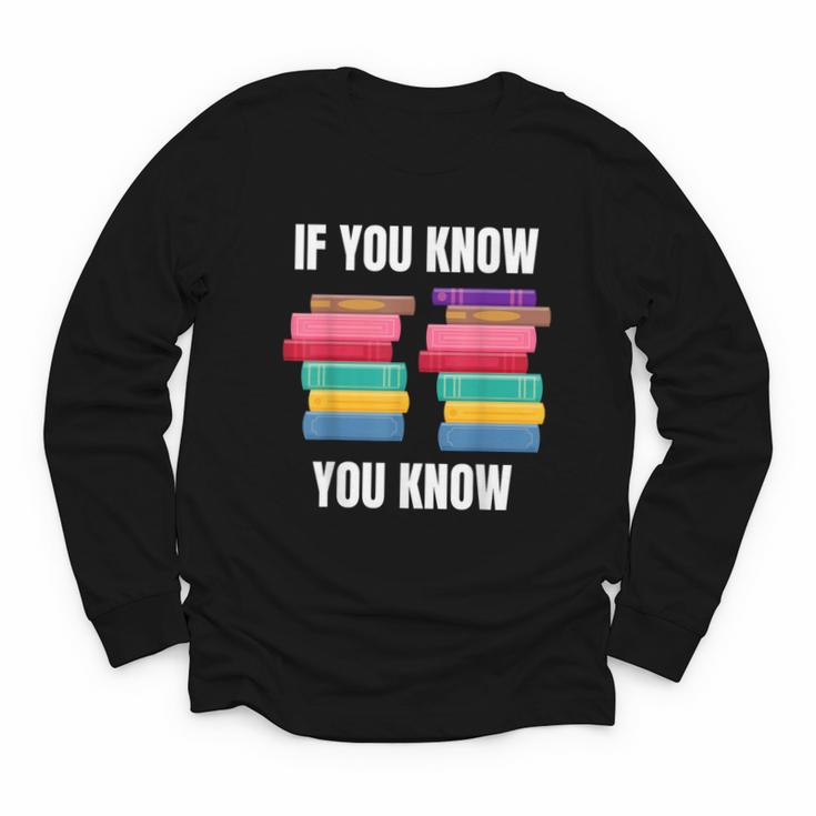 67 Reading Books 6 7 If You Know Six Seven Youth Long Sleeve Tee