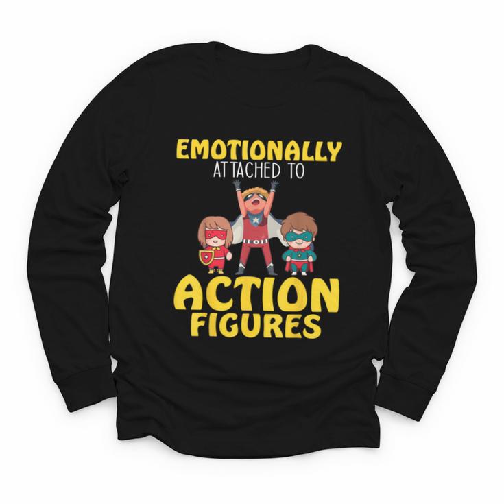 Action Figure Collector Comic Books Youth Long Sleeve Tee