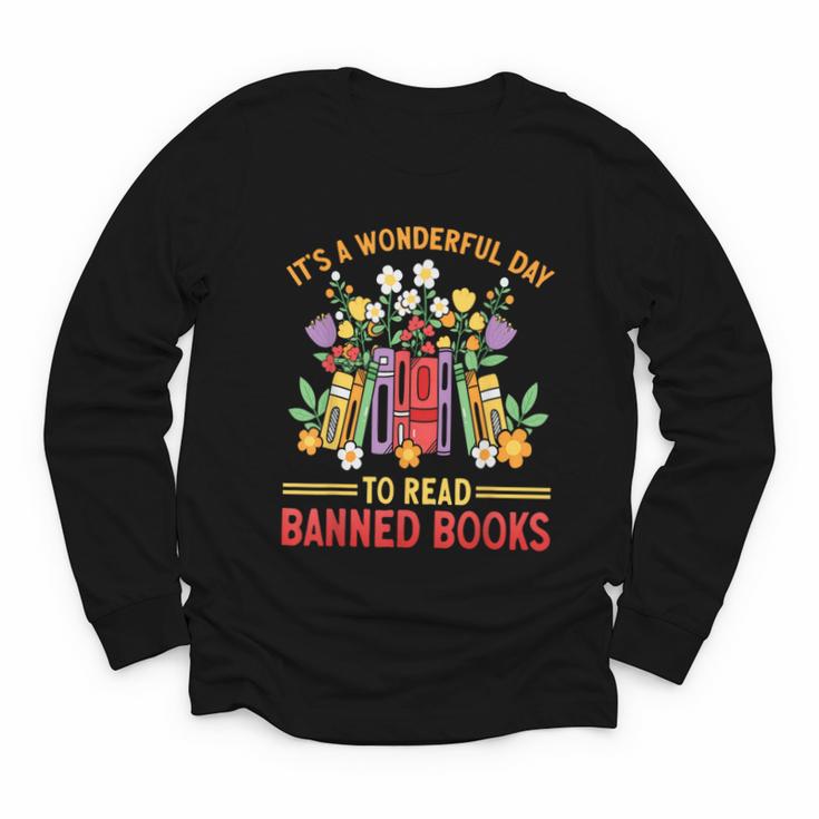 Banned Books Week Read Banned Books Youth Long Sleeve Tee