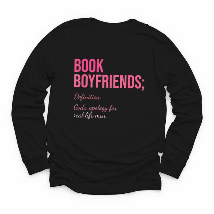 Book Boyfriends Definition Youth Long Sleeve Tee