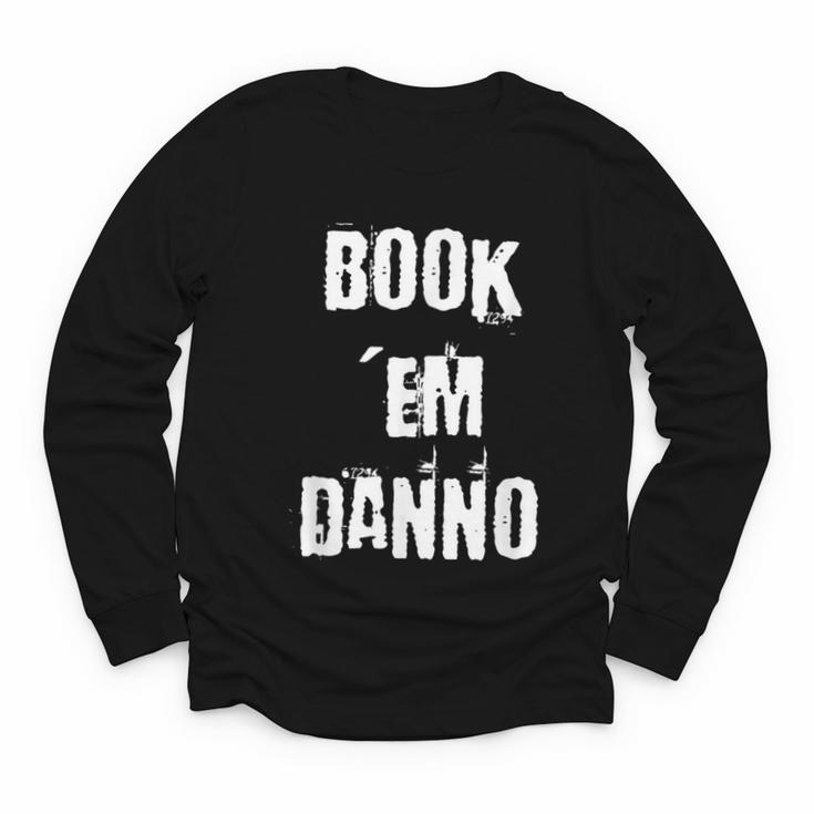 Book 'Em Danno Youth Long Sleeve Tee