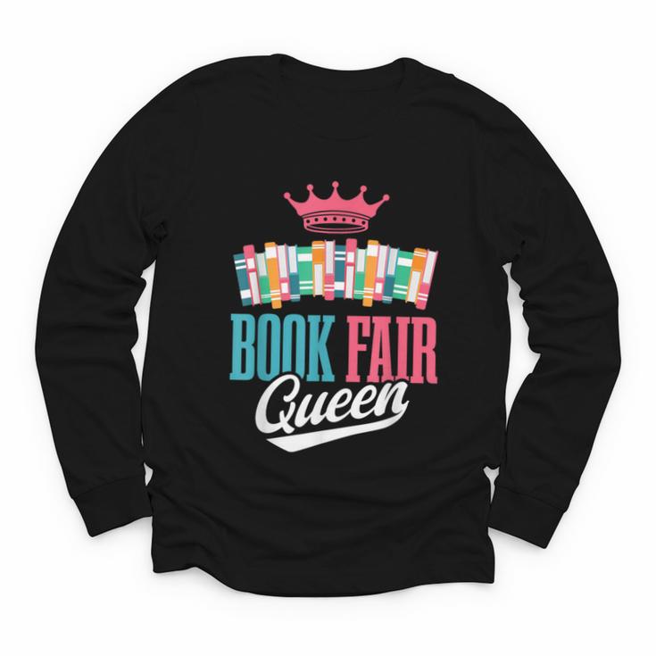 Book Fair Queen Youth Long Sleeve Tee