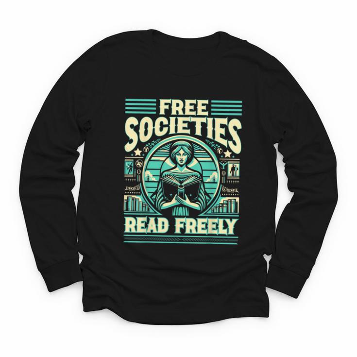 Book Lover Banned Books Reading Banned Books Youth Long Sleeve Tee