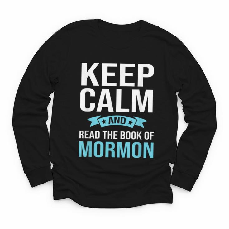 Book Of Mormon LDS Missionary Church Of Latter Day Saints Youth Long Sleeve Tee